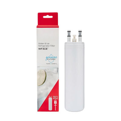 Filtre à eau de réfrigérateur WF3CB Remplacement Blanc 1 Compte pour la préfiltration ménagère
