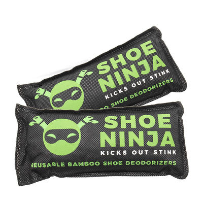 Déodorant pour chaussures au charbon actif de bambou, éliminateur d'odeur naturel et durable
