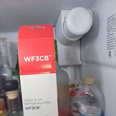 Filtre à eau de réfrigérateur WF3CB Remplacement Blanc 1 Compte pour la préfiltration ménagère