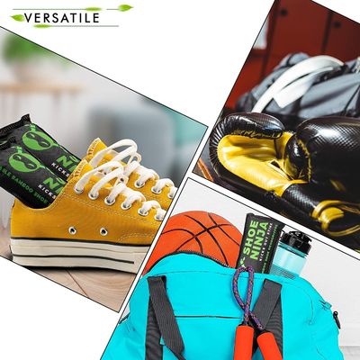 Déodorant pour chaussures au charbon actif de bambou, éliminateur d'odeur naturel et durable